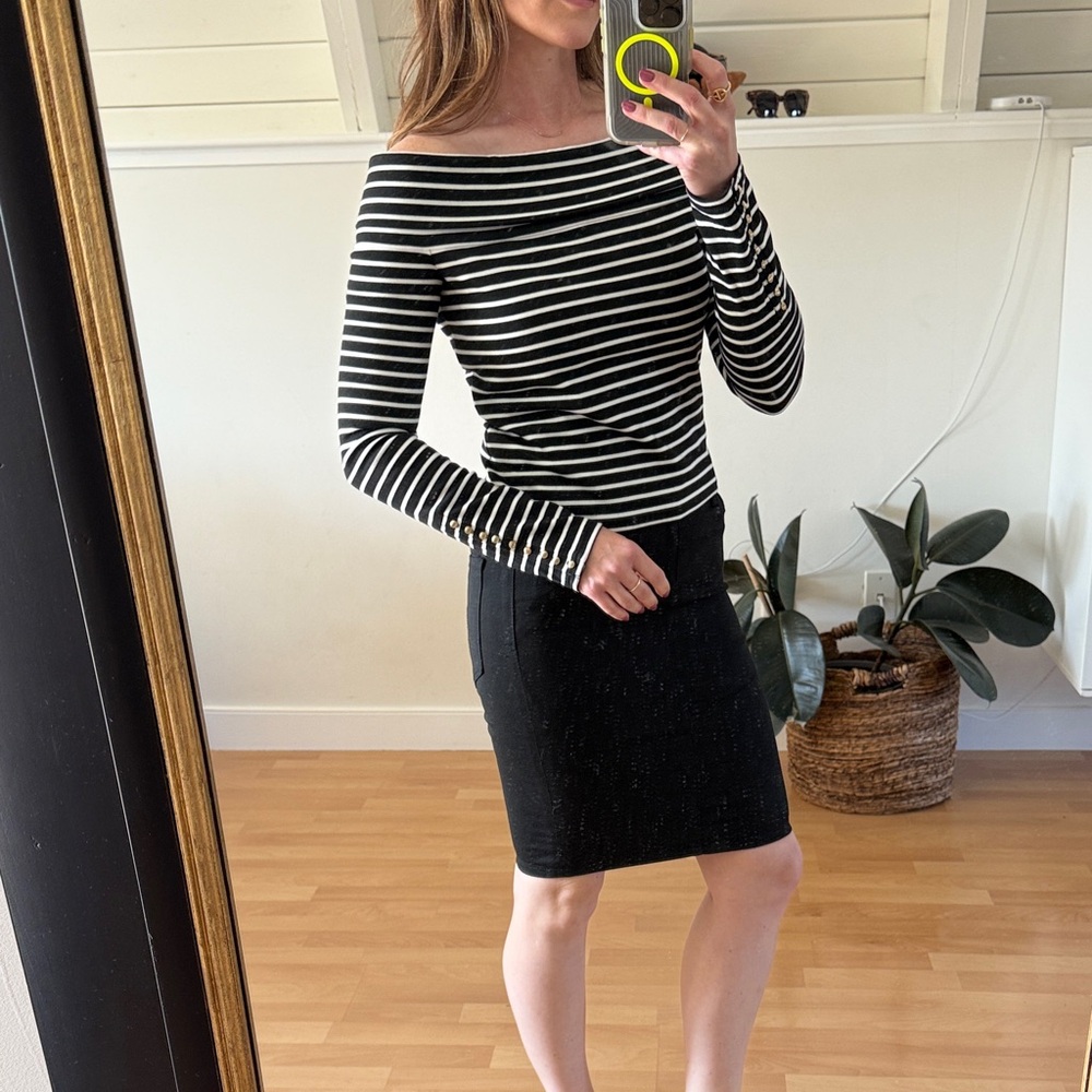 NWOT! Derek Lam 10 Crosby Off Shoulder Top